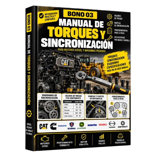 Bono 03 - Manual de Torques y Sincronización para Motores Diésel y Máquinas Pesadas