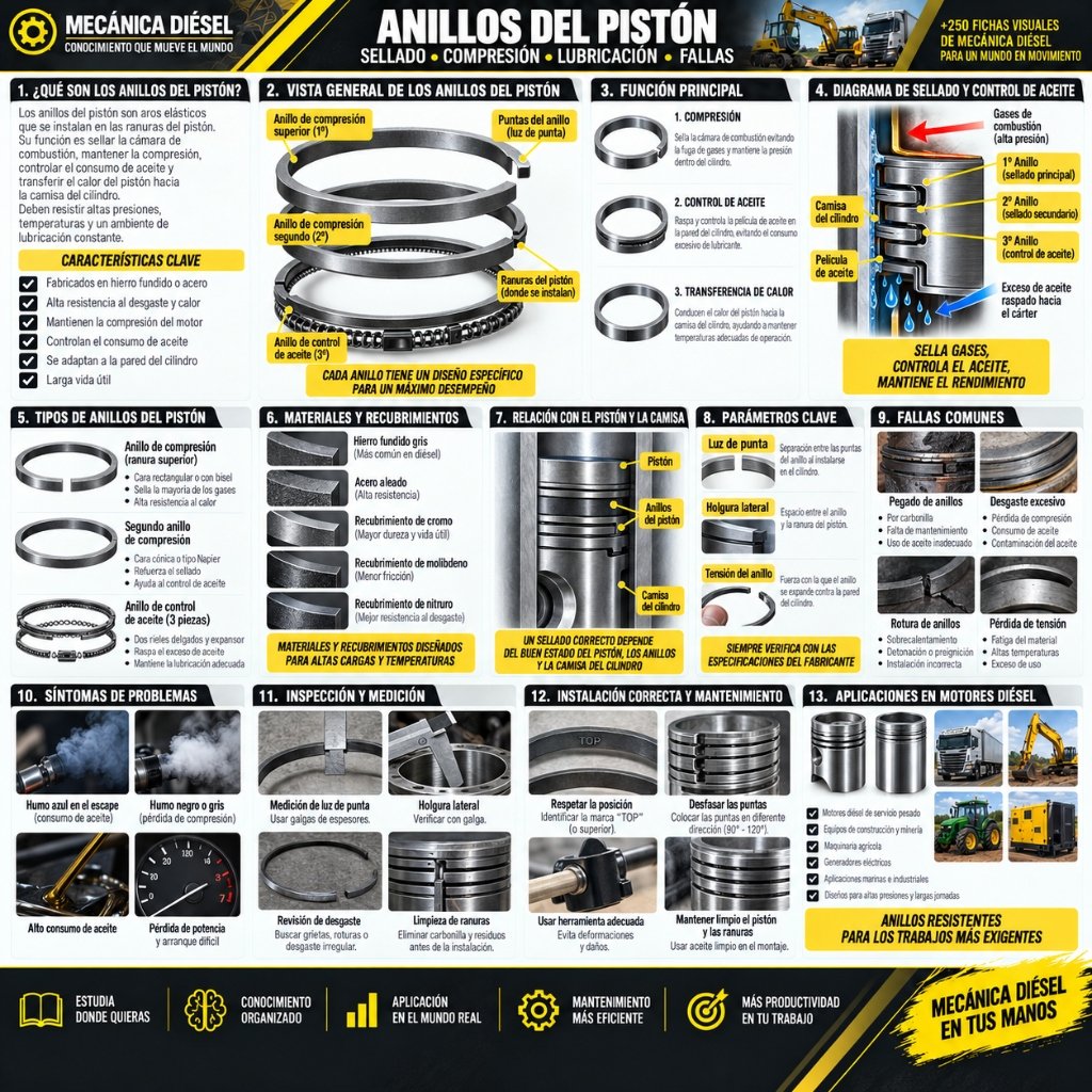 Anillos del Pistón